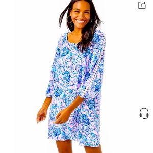 Remmy Tunic Dress In Magnolia Lilac A Little Jelly - NEW WITHOUT TAGS